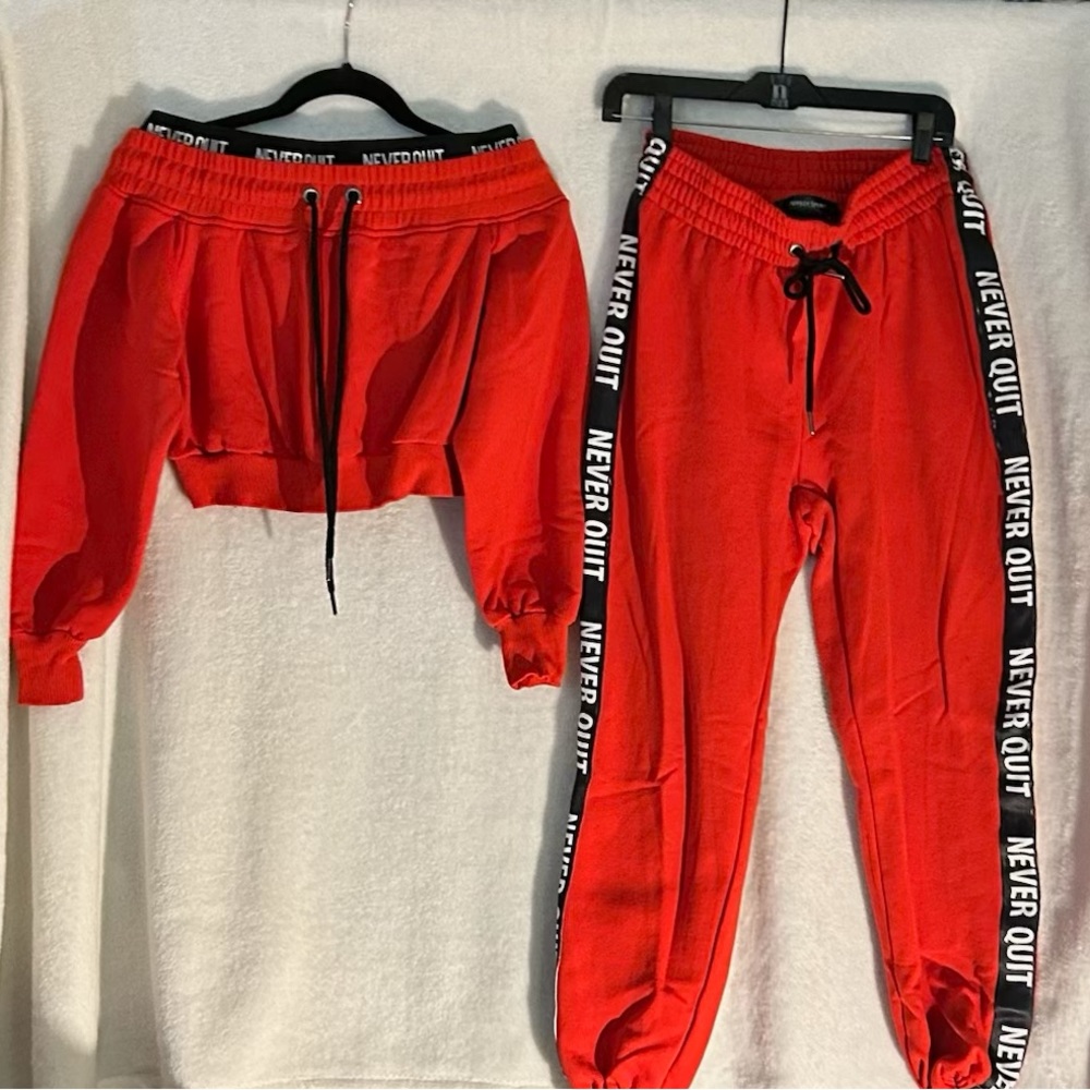 Red Sweatsuit